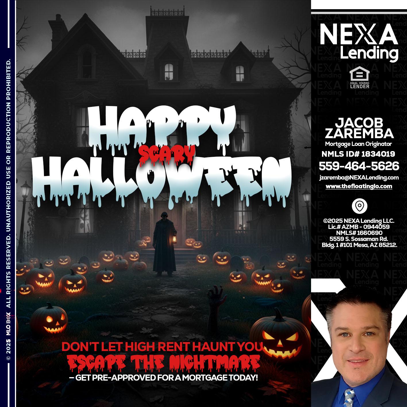 HAPPY HALLOWEEN - Jacob Zaremba -MLO RMLO CMLO