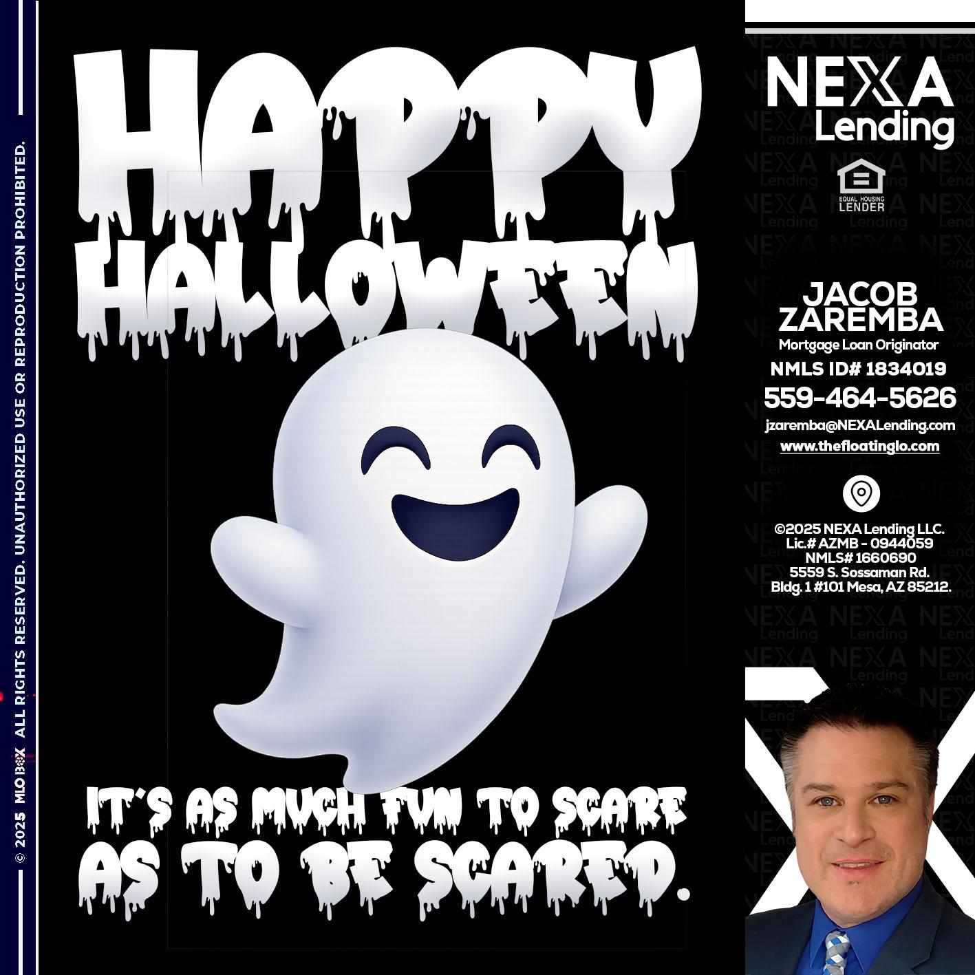 HAPPY HALLOWEEN - Jacob Zaremba -MLO RMLO CMLO