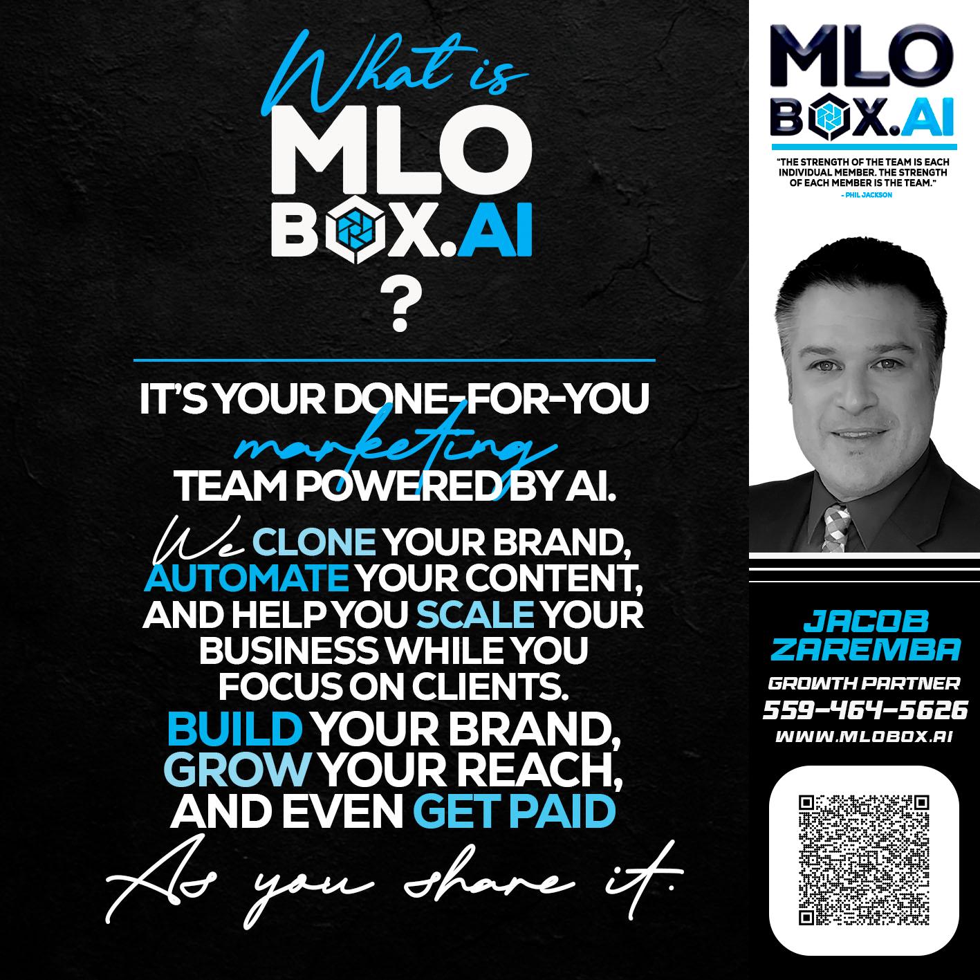 WHAT IS MLOBOX? - Jacob Zaremba -MLO RMLO CMLO