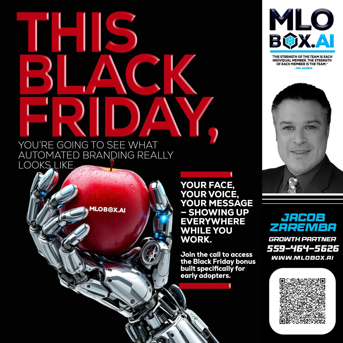 THIS BLACK FRIDAY - Jacob Zaremba -MLO RMLO CMLO