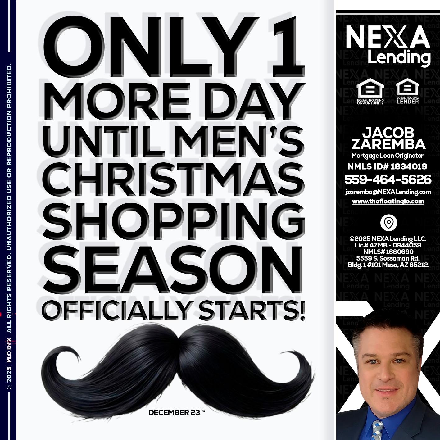 ONLY 1 DAY - Jacob Zaremba -MLO RMLO CMLO