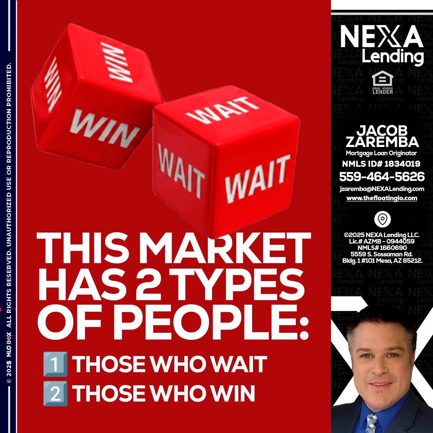 this market - Jacob Zaremba -MLO RMLO CMLO