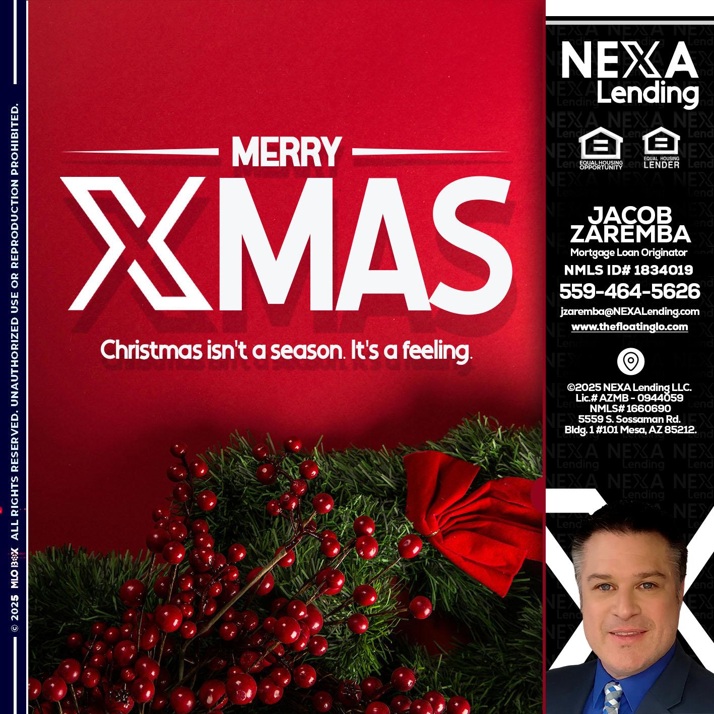 merry xmas - Jacob Zaremba -MLO RMLO CMLO