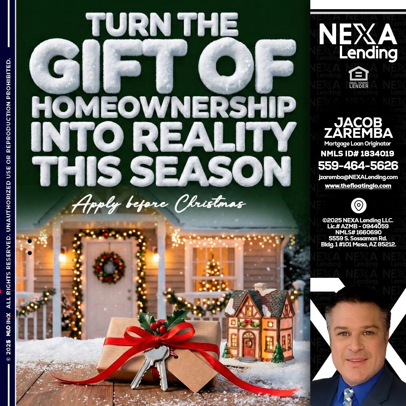 TURN GIFTS - Jacob Zaremba -MLO RMLO CMLO