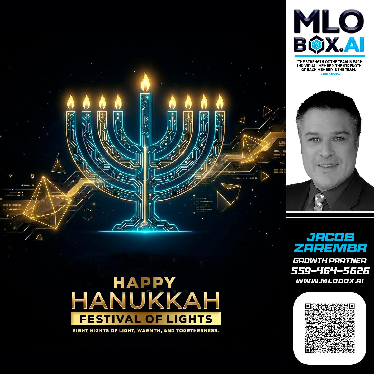 happy Hanukkah - Jacob Zaremba -MLO RMLO CMLO