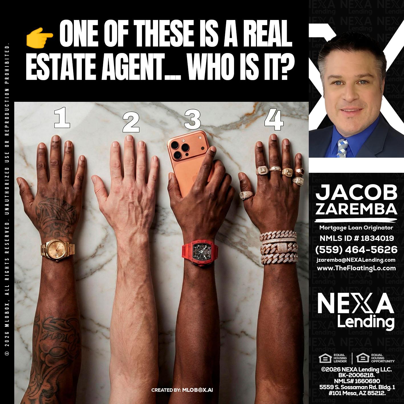 ONE OF THESE - Jacob Zaremba -MLO RMLO CMLO