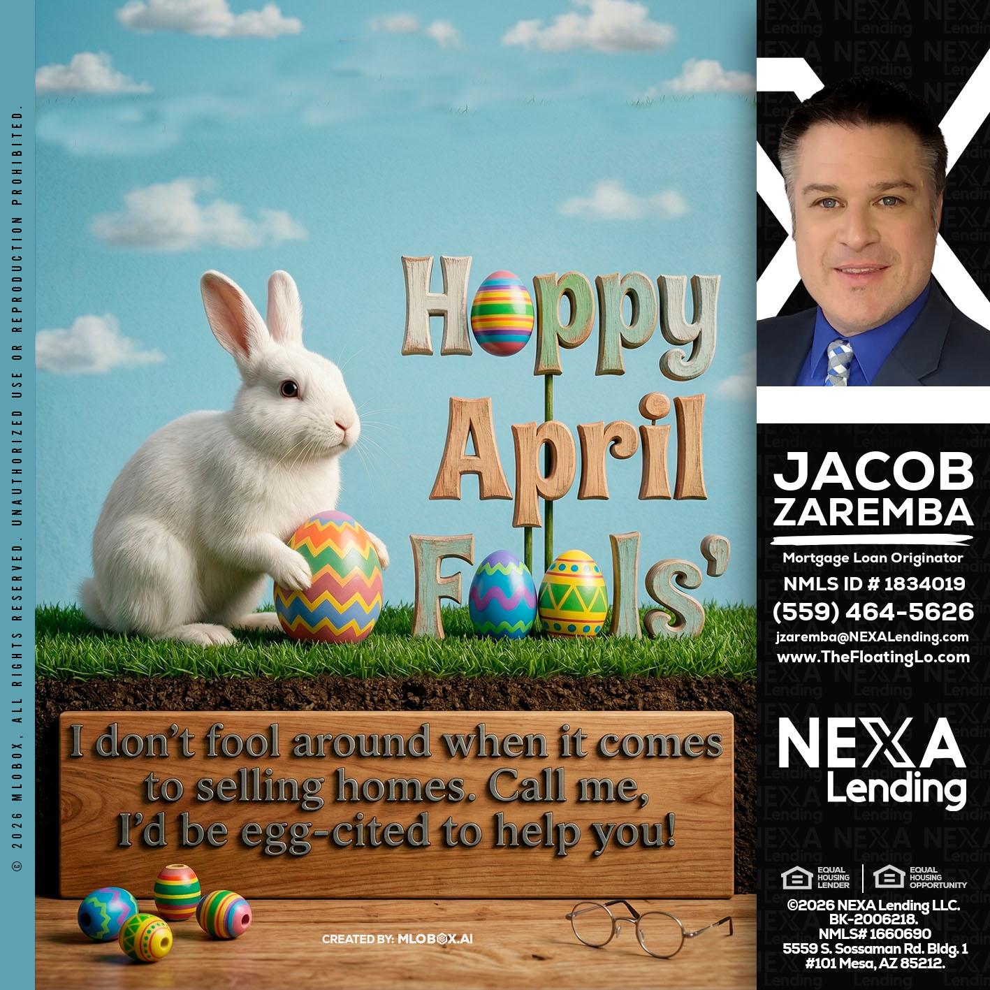 happy april fools - Jacob Zaremba -MLO RMLO CMLO