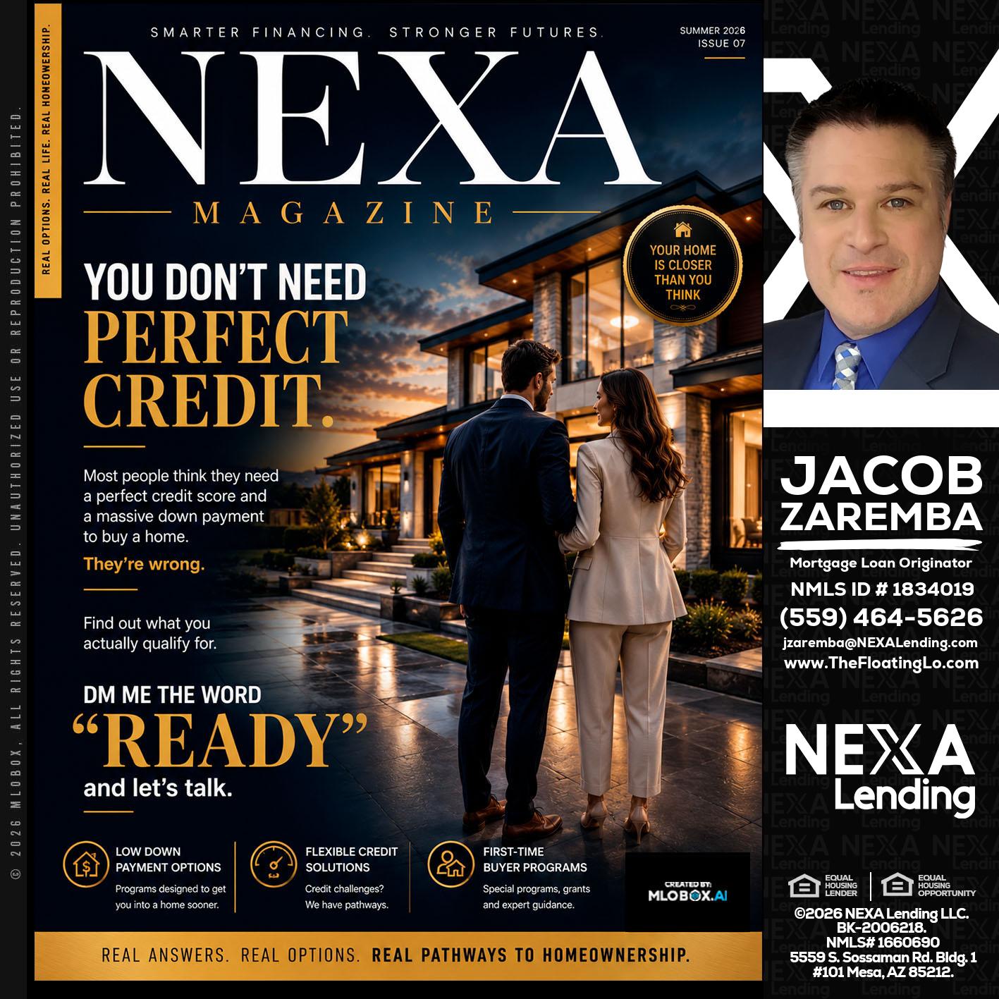 NEXA MAGAZINE - Jacob Zaremba -MLO RMLO CMLO