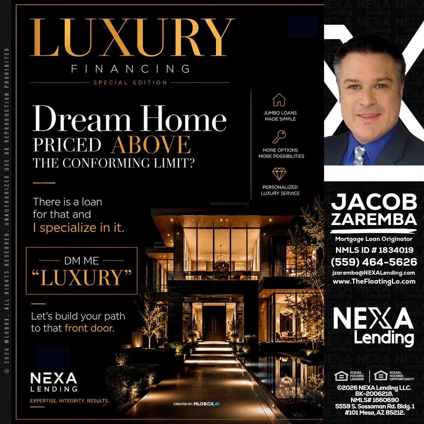 LUXURY - Jacob Zaremba -MLO RMLO CMLO