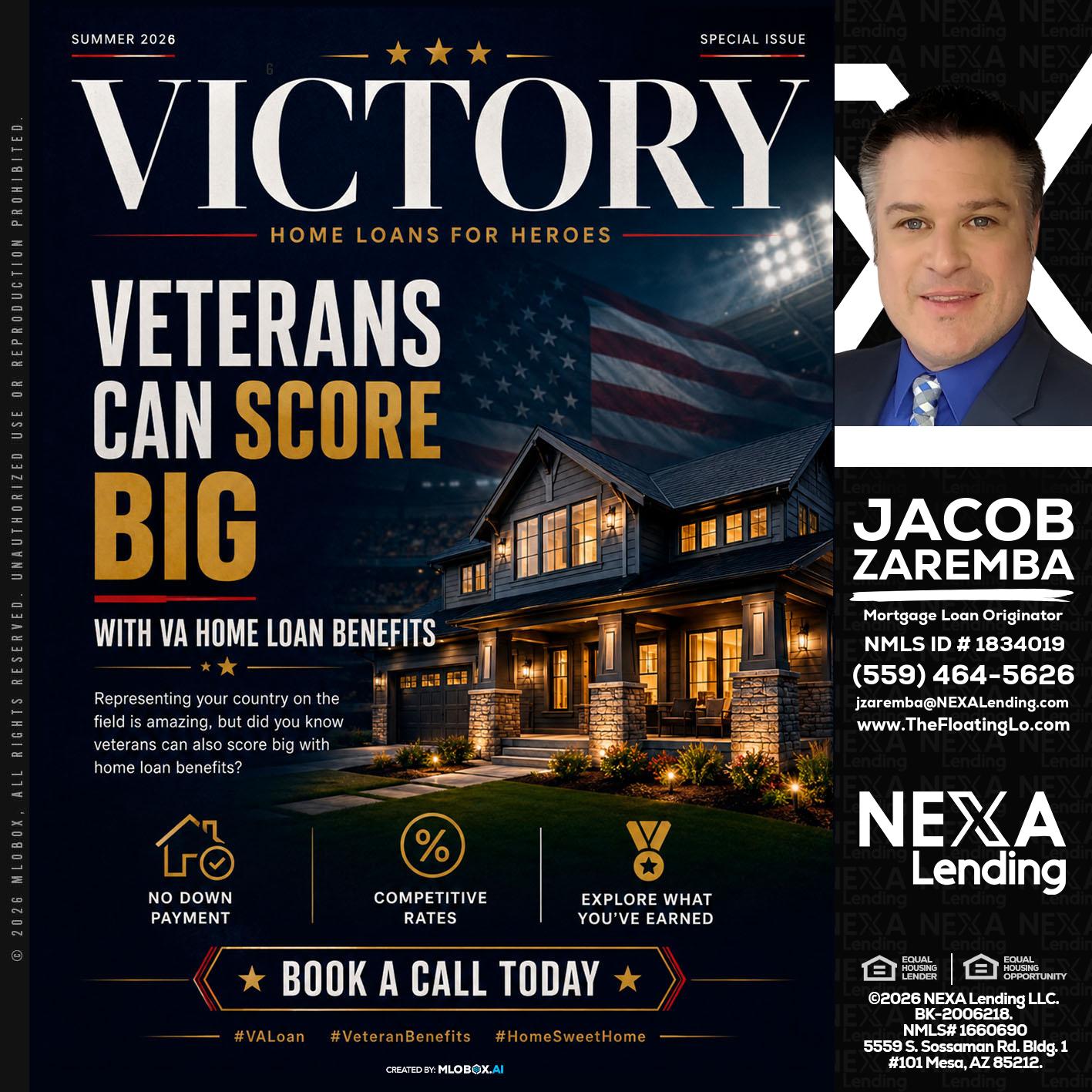VICTORY - Jacob Zaremba -MLO RMLO CMLO