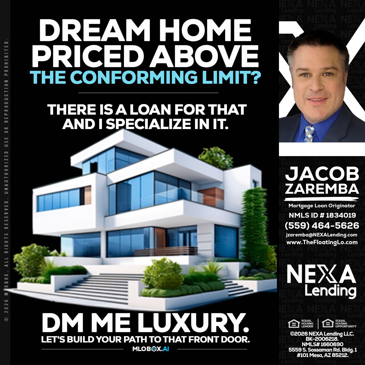 DREAM HOME - Jacob Zaremba -MLO RMLO CMLO