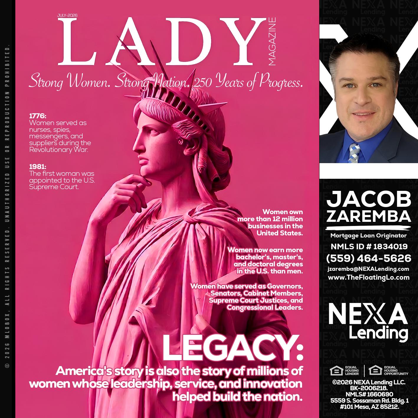 LADY LIBERTY! - Jacob Zaremba -MLO RMLO CMLO