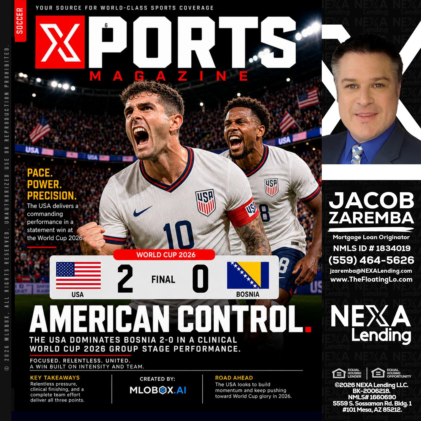 AMERICAN CONTROL - Jacob Zaremba -MLO RMLO CMLO
