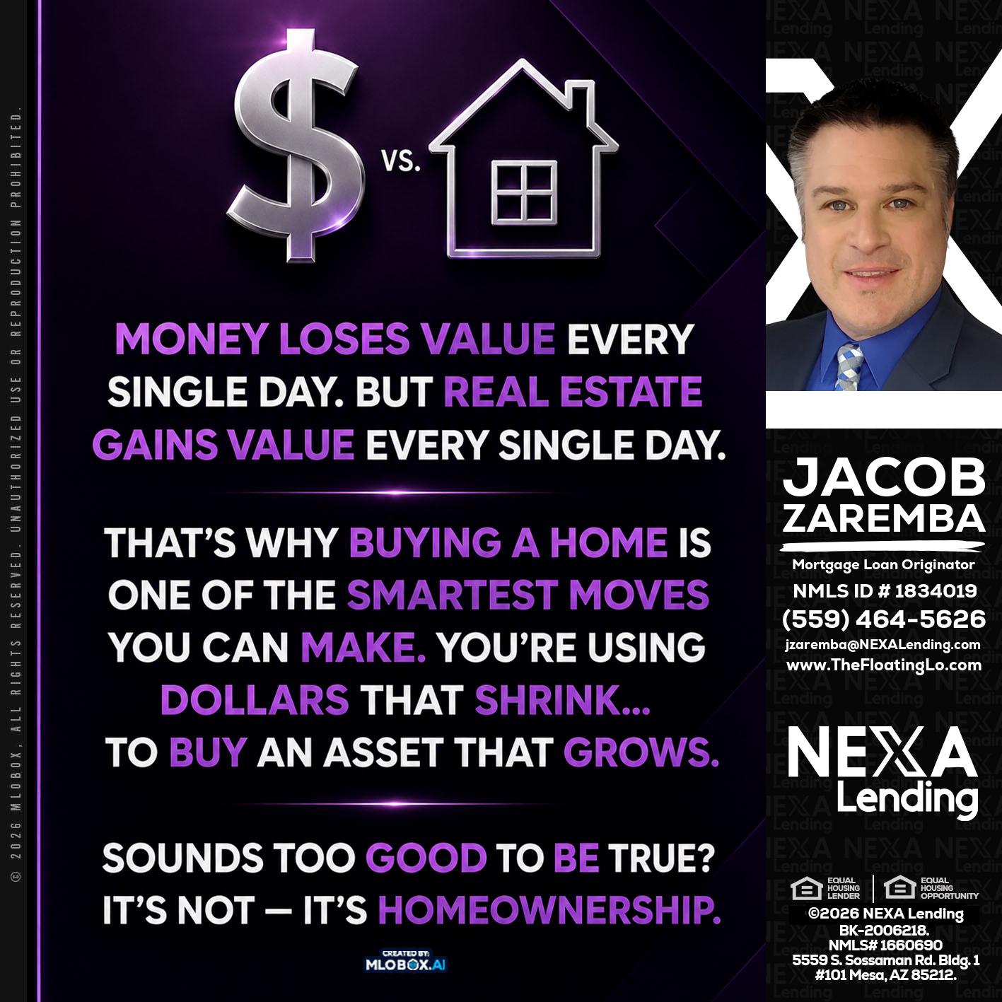 MONEY LOSES - Jacob Zaremba -MLO RMLO CMLO