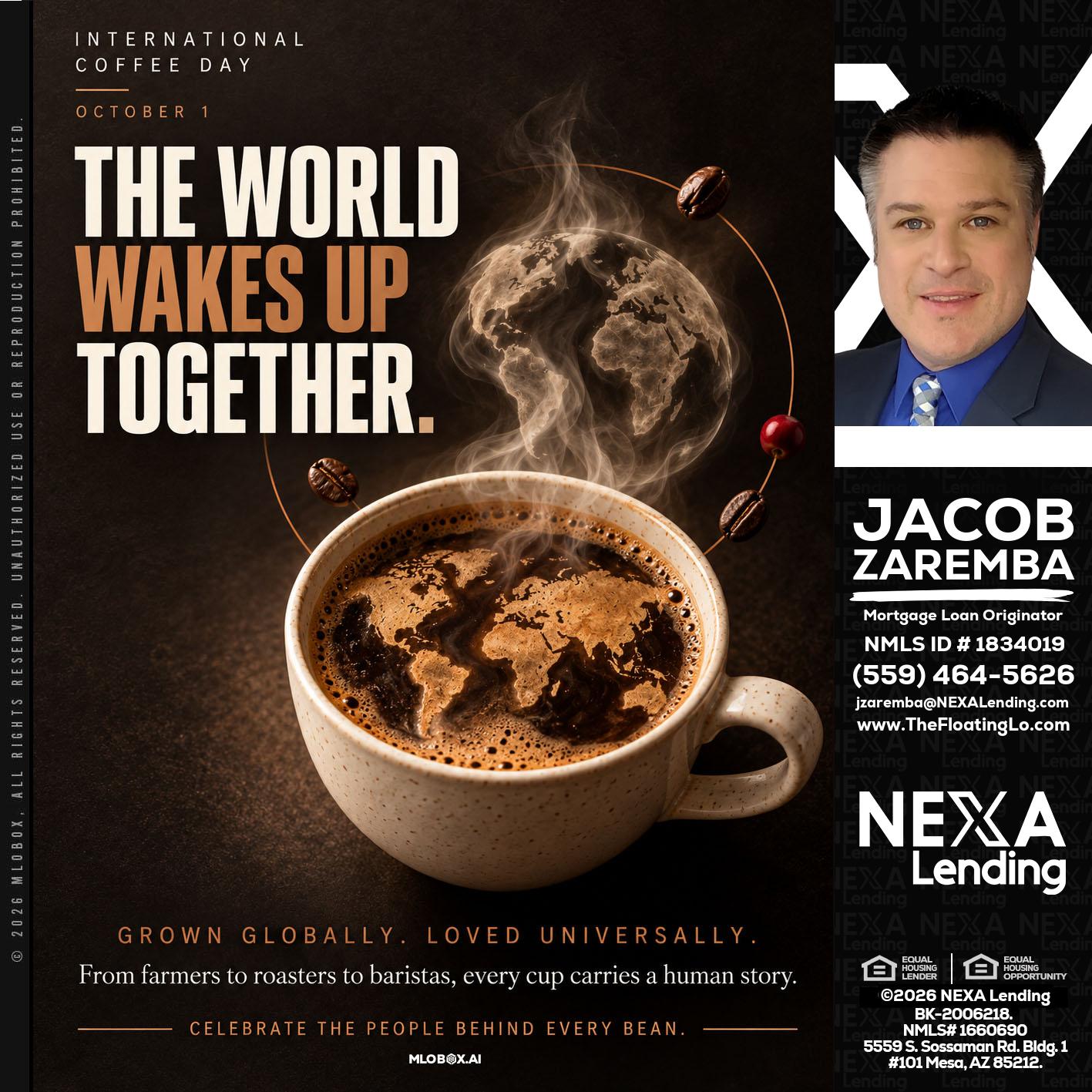 THE WORLD WAKES UP - Jacob Zaremba -MLO RMLO CMLO